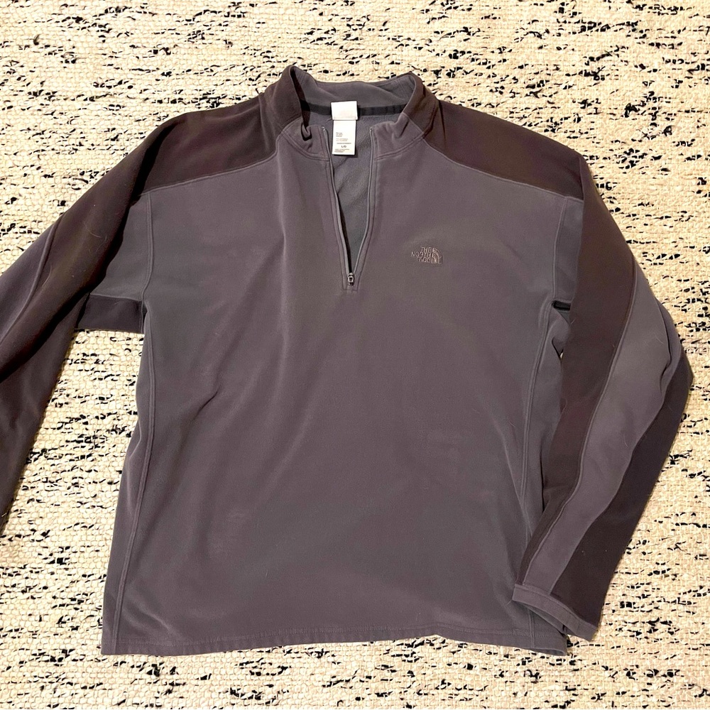 North Face Quarter Zip Fleece